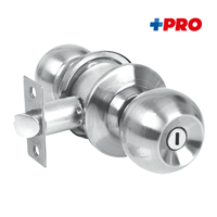 Cerradura Pomo Cromada Con Llave + Pro