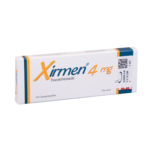 XIRMEN COMPRIMIDOS 4 MG