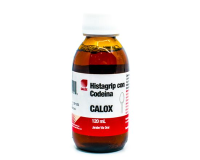 Histagrip con Codeina Calox, jarabe, 120