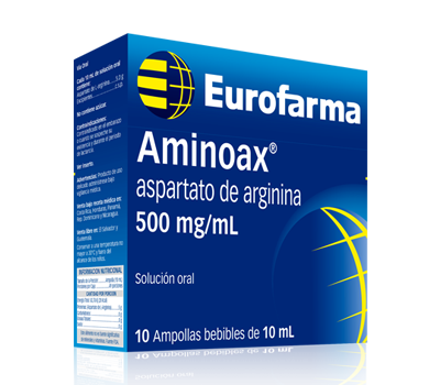 AMINOAX 500 MG SOLUCIÓN VIA ORAL