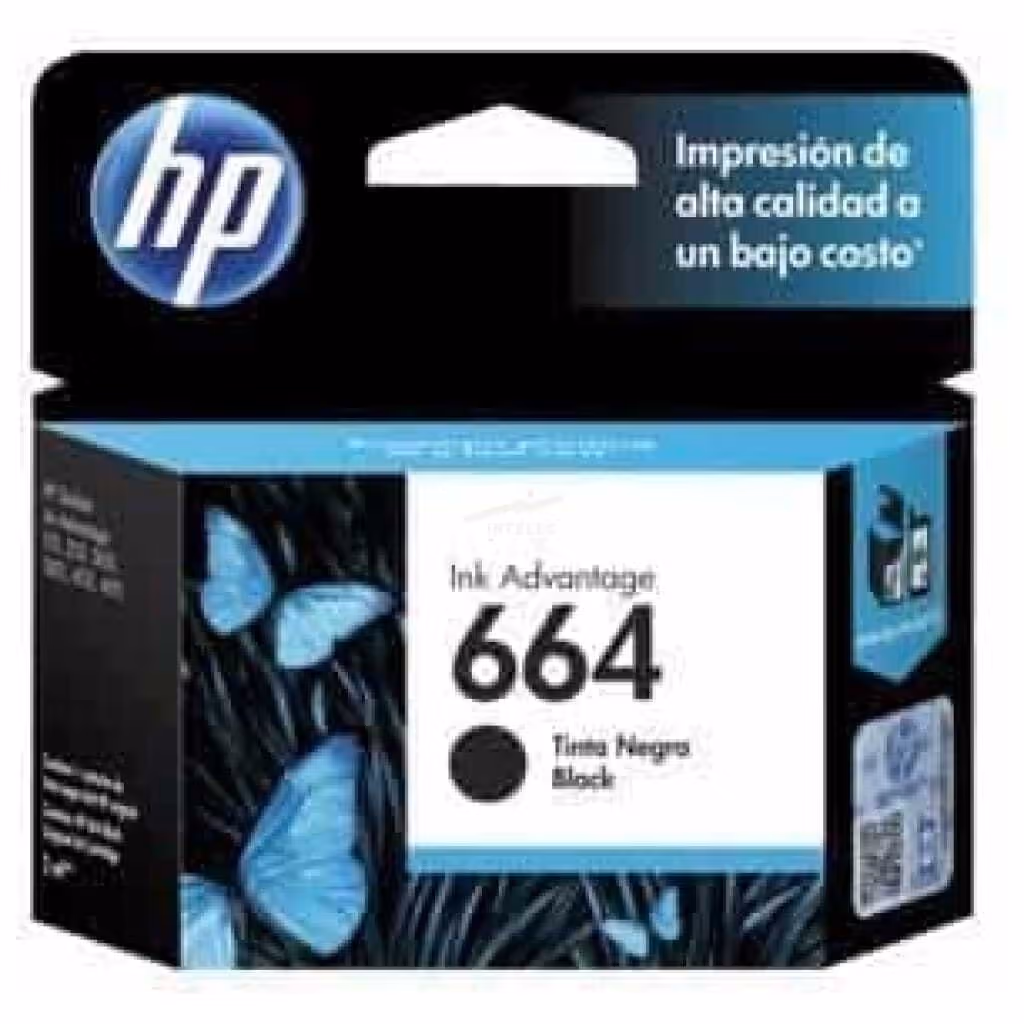Cartucho de tinta HP 664 – Negro