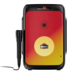 Parlante Inalámbrico Portátil Con Micrófono Boomfire X, Color N