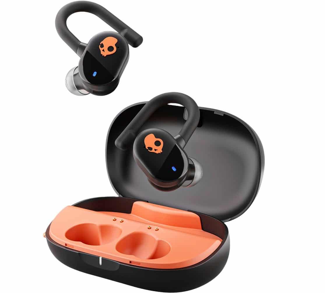 AUDIFONOS SKULLCANDY PUSH PLAY ACTIVE – BLUETOOTH – NEGRO-NARANJA