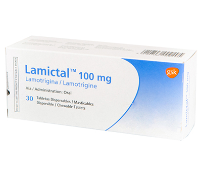LAMICTAL 100 MG TABLETAS VIA ORAL