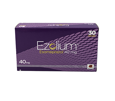 EZOLIUM 40 MG CÁPSULAS VÍA ORAL
