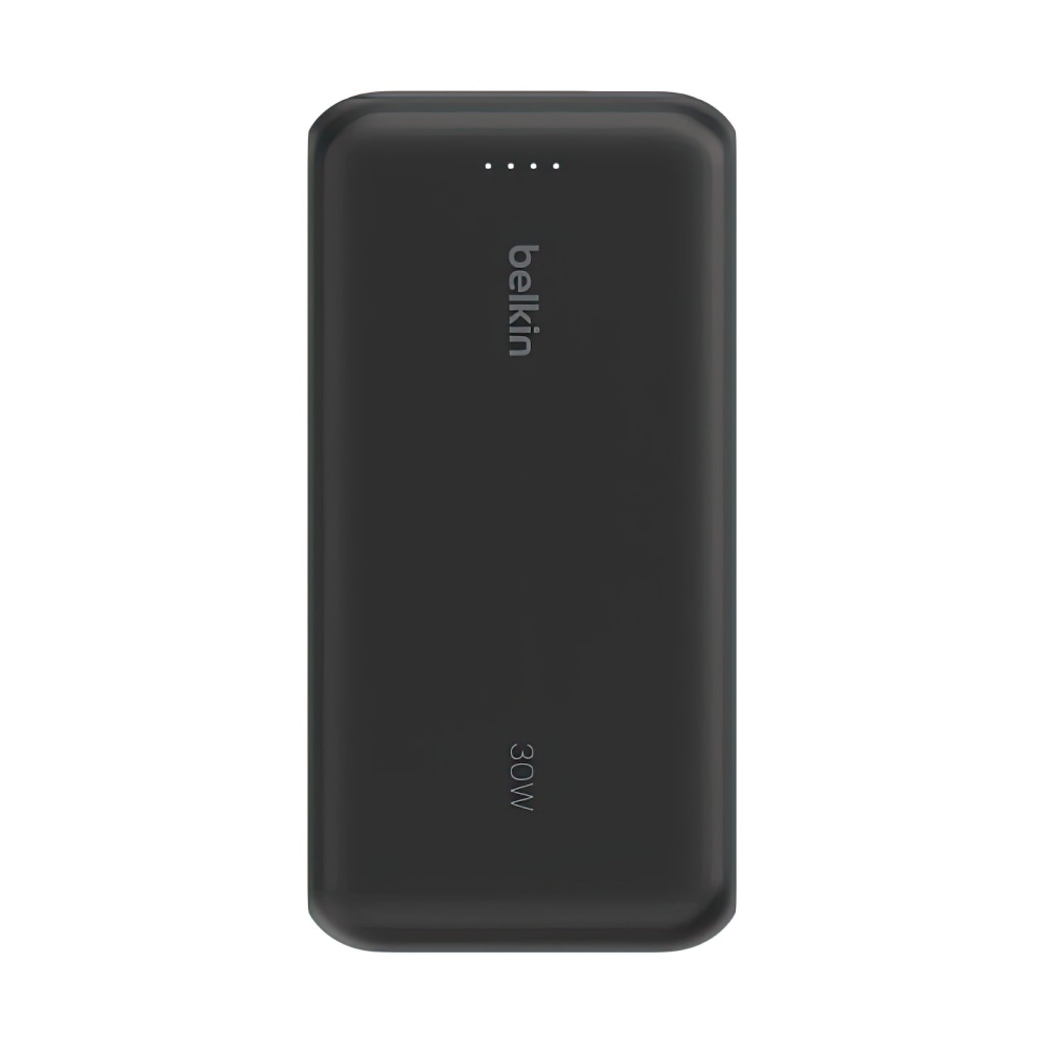 Batería Belkin portátil 20,000 mAh con cable integrado - Negro