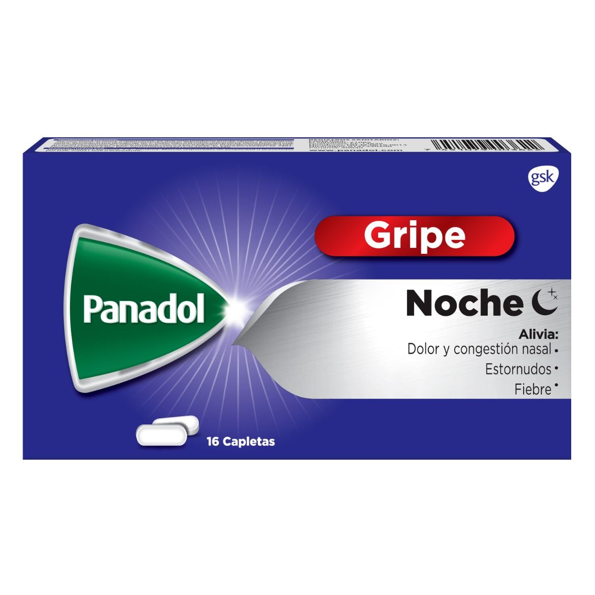 PANADOL GRIP NOCHE X16 CAPLETS