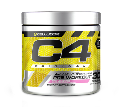 CELLUCOR C4 PINK LEMONADE 180 G 30 SERVIDAS