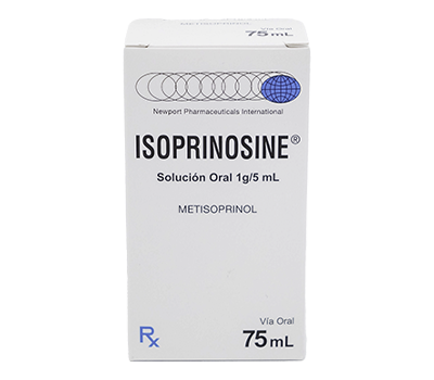 ISOPRINOSINE SOLUCIÓN 1G/5G/ML X 75ML