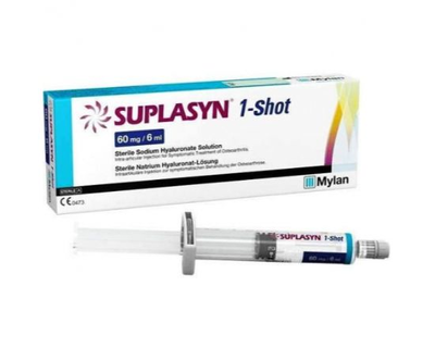 Suplasyn 1 shot 60 mg/ 6 ml 1 jeringa prellenada