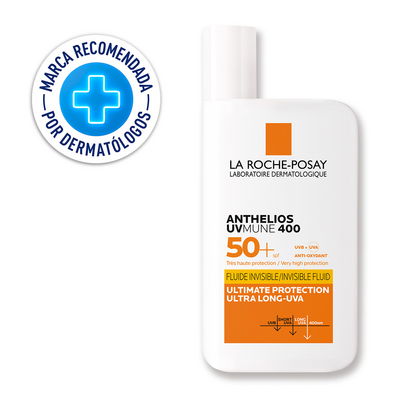 Anthelios UV Mune 400, Fluido Invisible, SPF50+, 50 ml