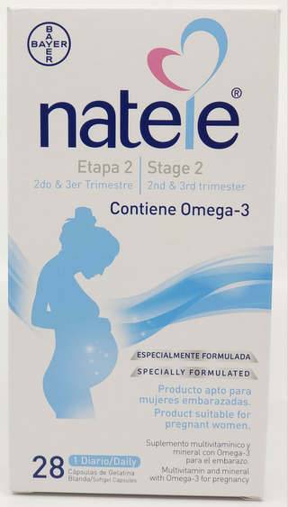 Natele, Etapa 2, Con Omega 3, 28 Capsulas