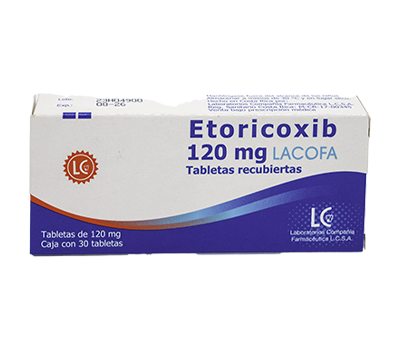 ETORICOXIB LACOFA TABLETAS 120 MG X 30