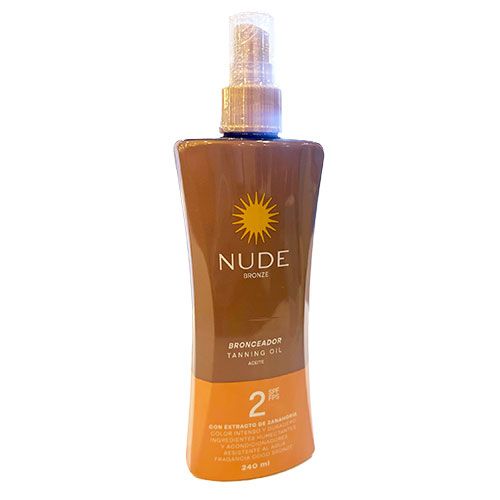 NUDE BRONZE ACEITE SPF2