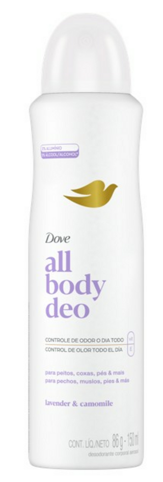 Dove All Body Deo Lavanda 150 ml