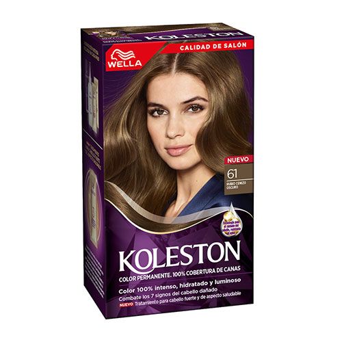 KOLESTON KIT RUBIO CENIZO OSCURO # 61