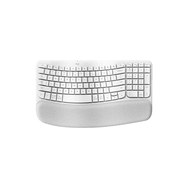 Logitech Teclado inalámbrico blanco
