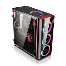 CASE GAMING EAGLE WARRIOR H410 GLASS + PANEL FRONTAL ACRILICO CG06Z3RA001C USB + HD AUDIO + USB 3.0 3FAN ARGB
