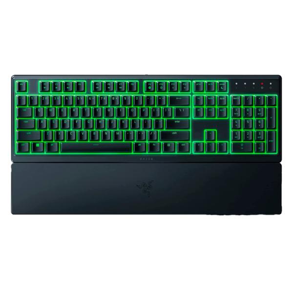 TECLADO GAMER RAZER ORNATA V3 MEMBRANA USB INGLES BLACK RZ03-04470200-R3U1