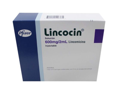 Lincocin, 300 mg/1ml, frasco-ampolla 600 mg/2 ml