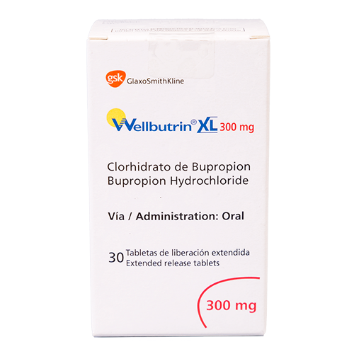 WELLBUTRIN XL TABLETAS 300 MG