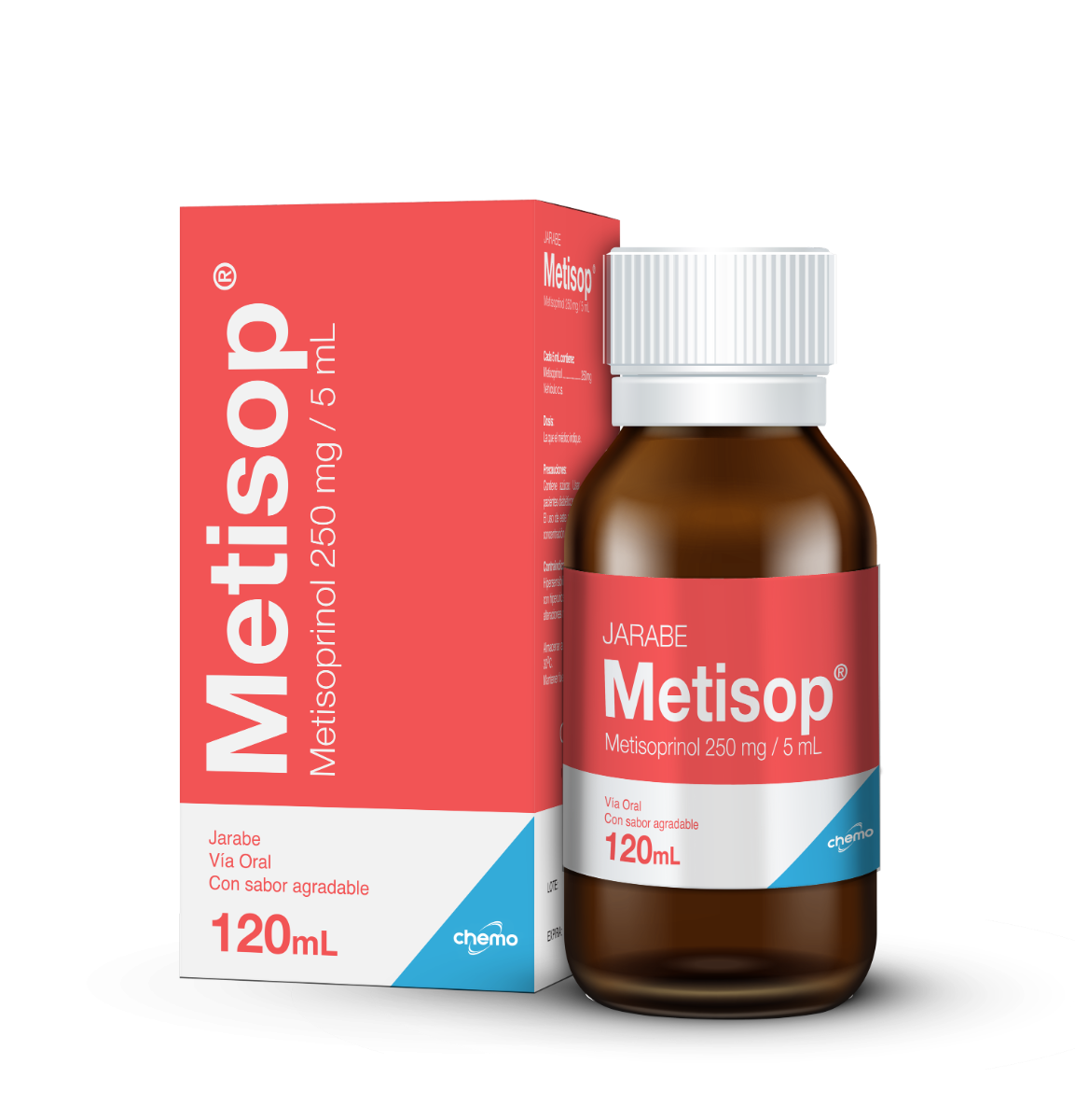 METISOP 250 MG / 5MG / 120 ML