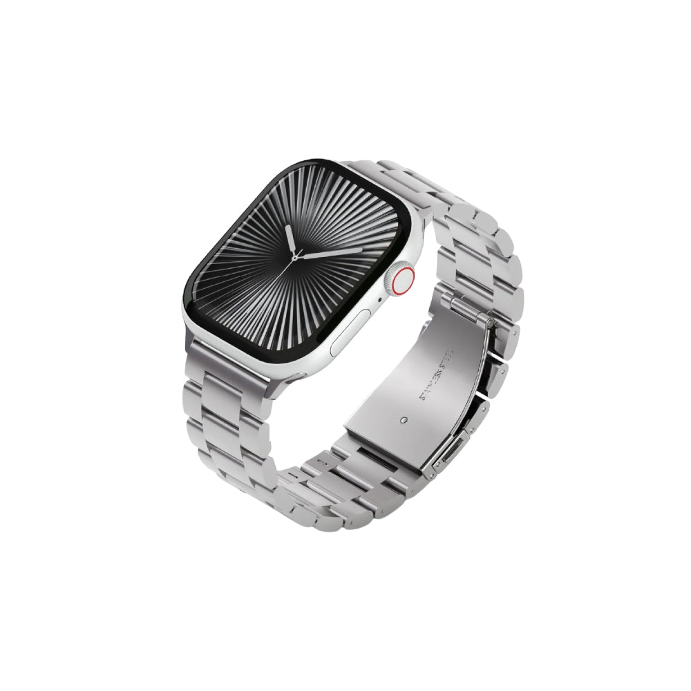 Banda de Acero NCO Apple Watch - Plata