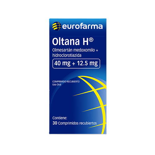 Oltana H 40/12.5 mg 30 comprimidos recubiertos