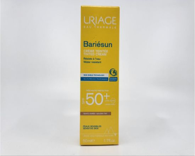 URIAGE Bariesun, crema con color, SPF 50+, 50ml