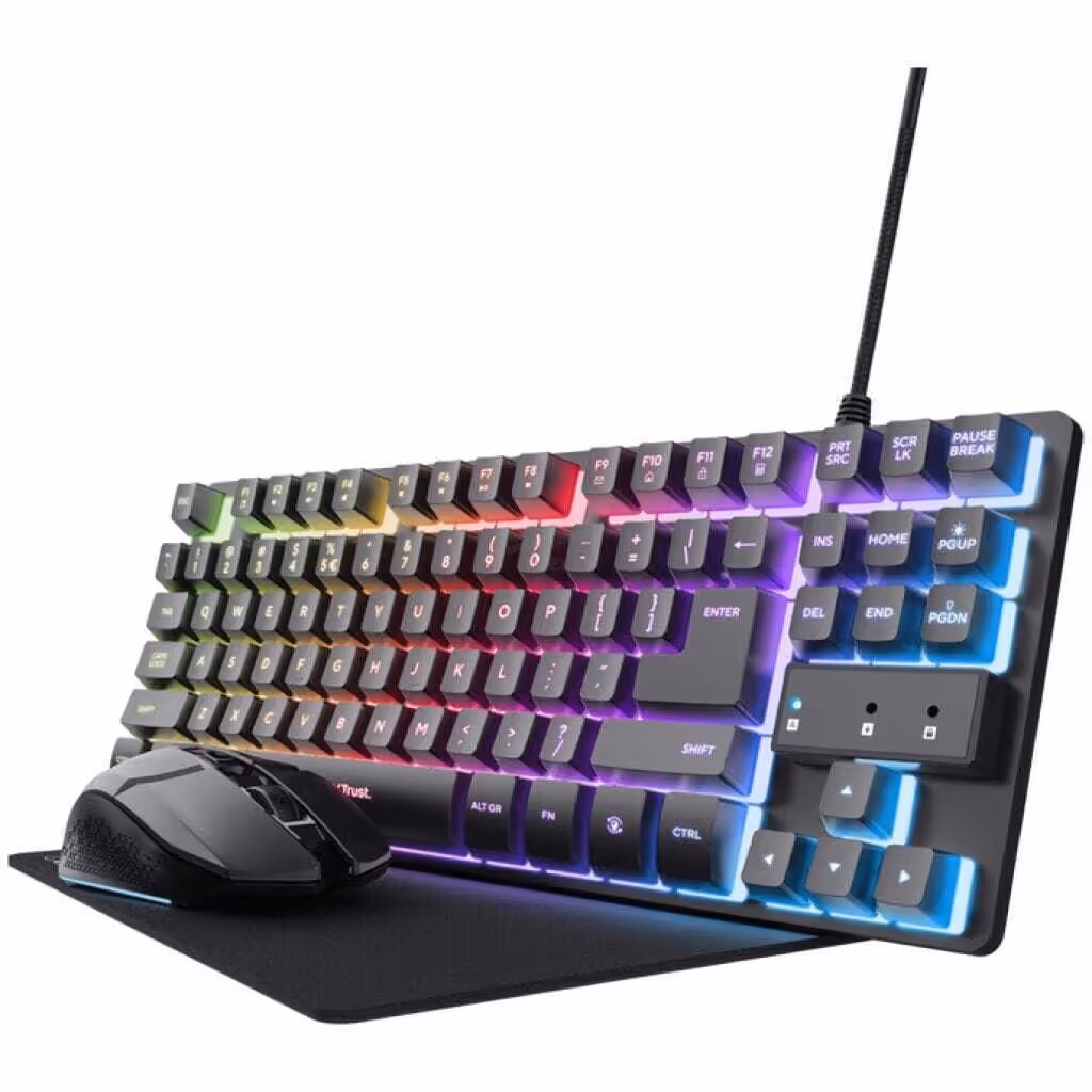 TECLADO Y MOUSE GAMING TRUST GXT 794 – ESP