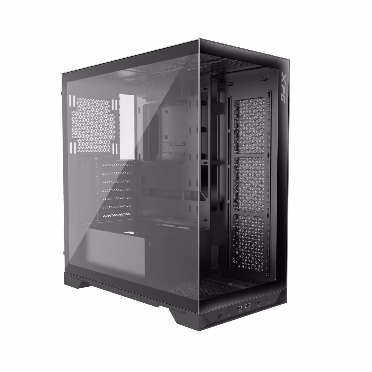 CASE XPG INVADER X – MEDIA TORRE – NEGRO