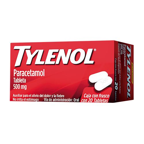 TYLENOL 500 MG X 20 TABS