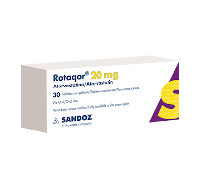 ROTAQOR 20 MG CAJA X 30 TABLETAS