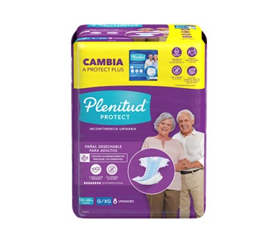 PLENITUD PAÑAL ADULT PROTECT G/XG 8 UNIDADES