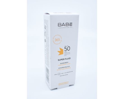 Babe Super Fluido fotoprotector acido hialuronico SPF 50 50 ml