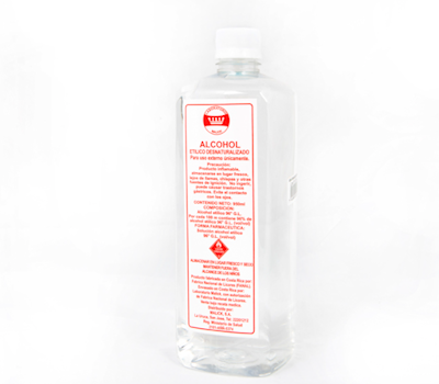 Alcohol etílico desnaturalizado 950ml