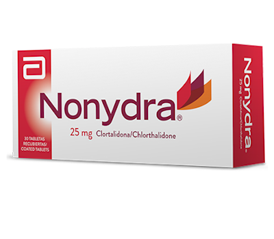 Nonydra 25mg tabletas recubiertas Vía Oral