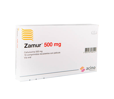 ZAMUR 500 MG TABLETAS VIA ORAL