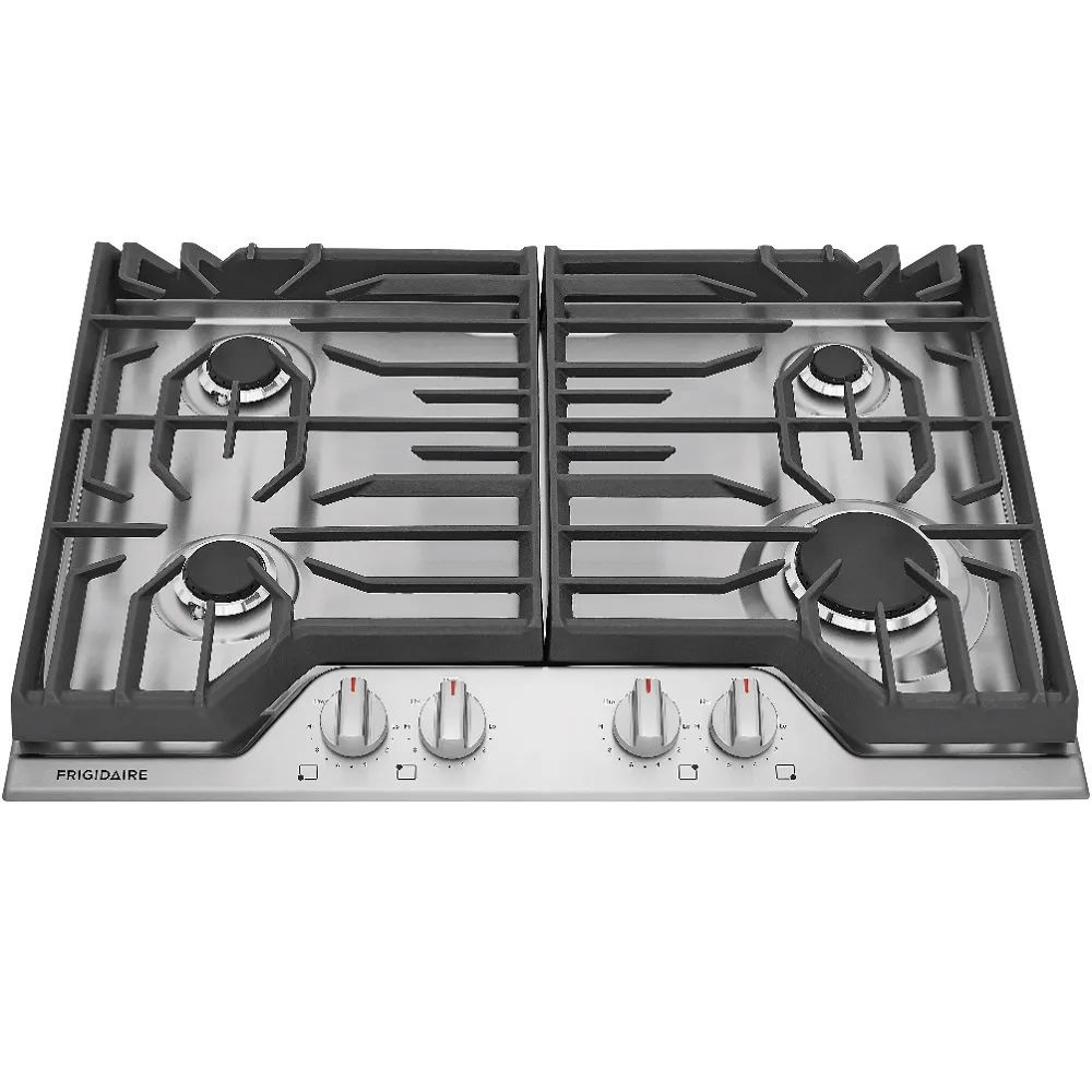 Cocina Empotrable a gas Frigidaire 4 Quemadores FCCG3027AS