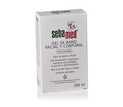 SEBAMED GEL DE BANO FACIAL Y CORPORAL 200 ml