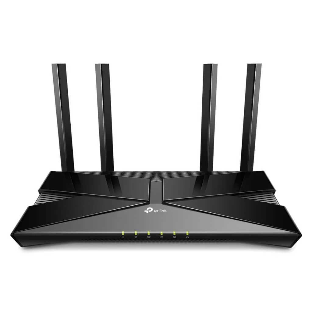 ROUTER TP LINK XX230V(US1) AX1800 GPON VOIP WIFI6 PUERTOS SC/APC / WAN/LAN / LAN / FXS / USB NEGRO