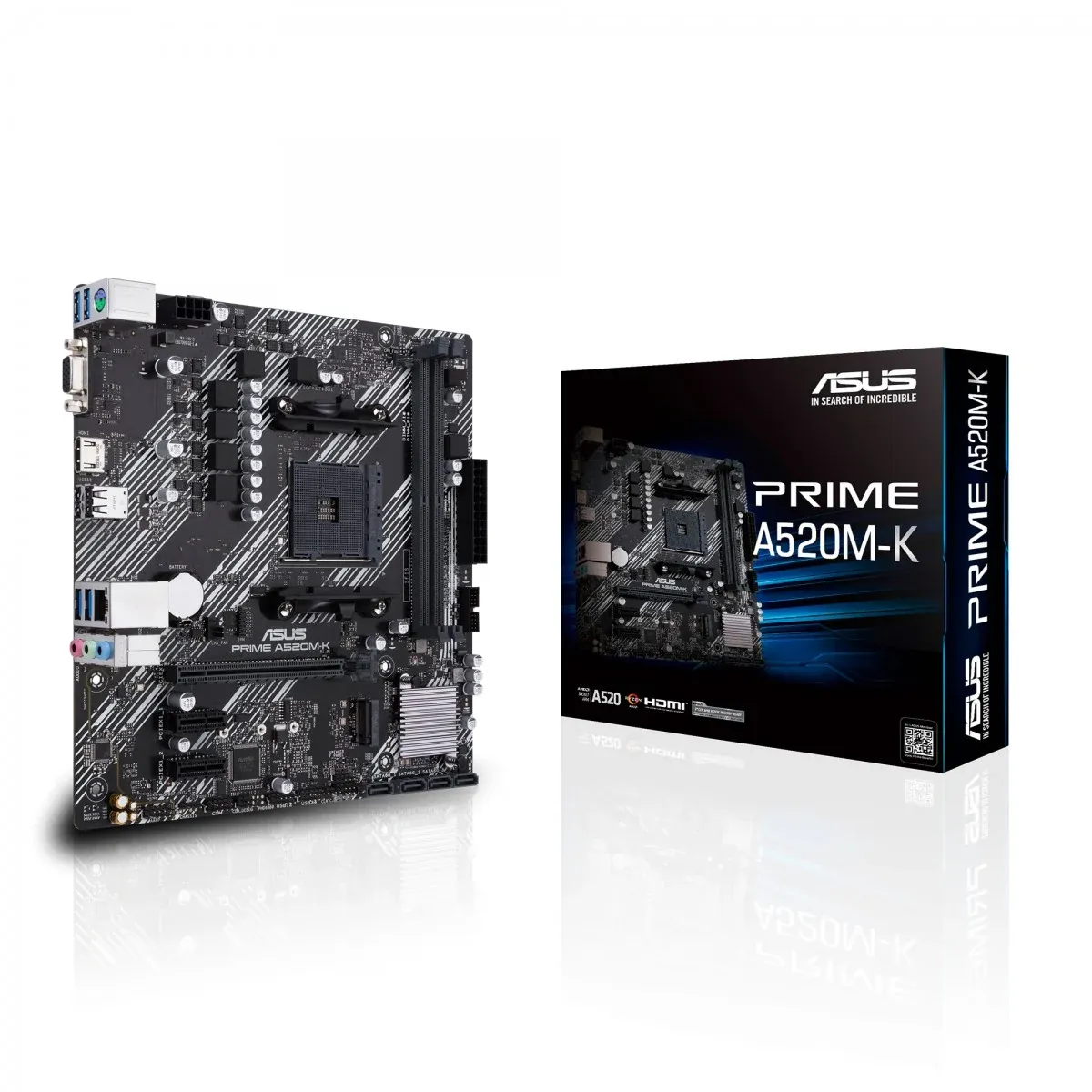 TARJETA MADRE ASUS PRIME A520M-K DDR4 AM4 90MB1500-M0EAY0