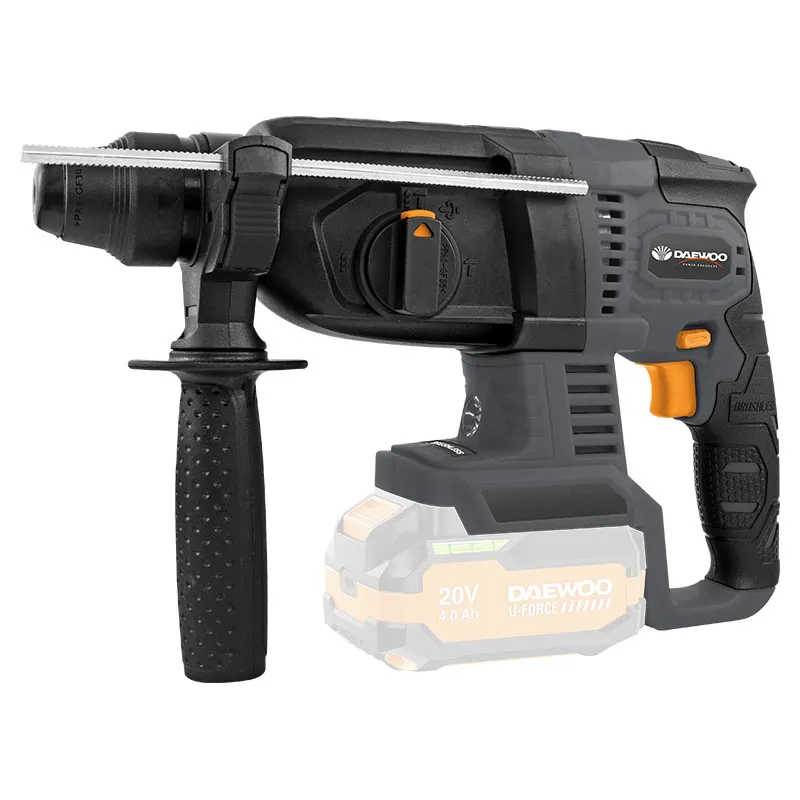 Rotomartillo SDS Plus inalámbrico 20 V 3.0 J Daewoo (batería se vende por separado)