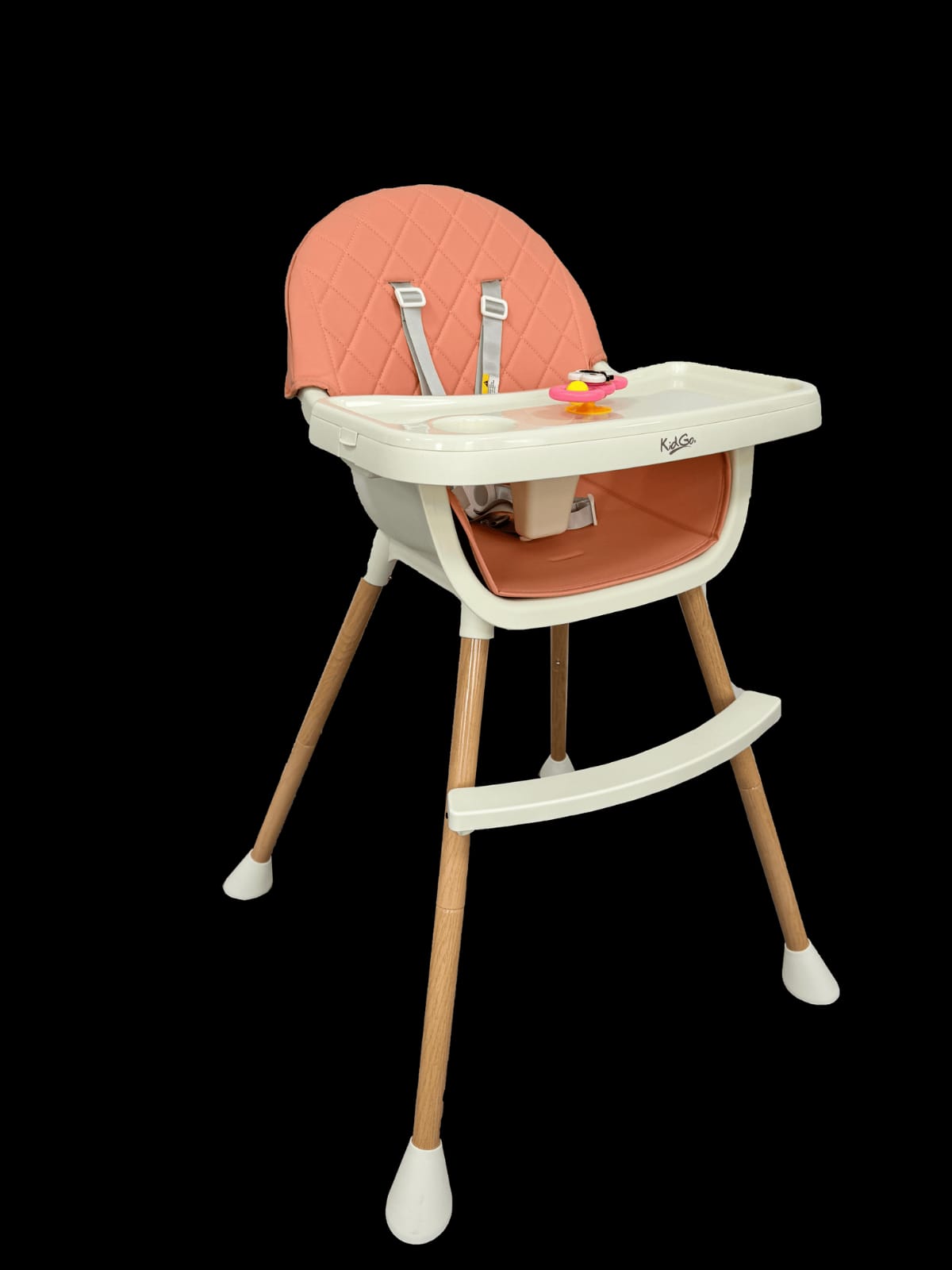 Silla de comer Atlantic 3 en 1 – Rosa