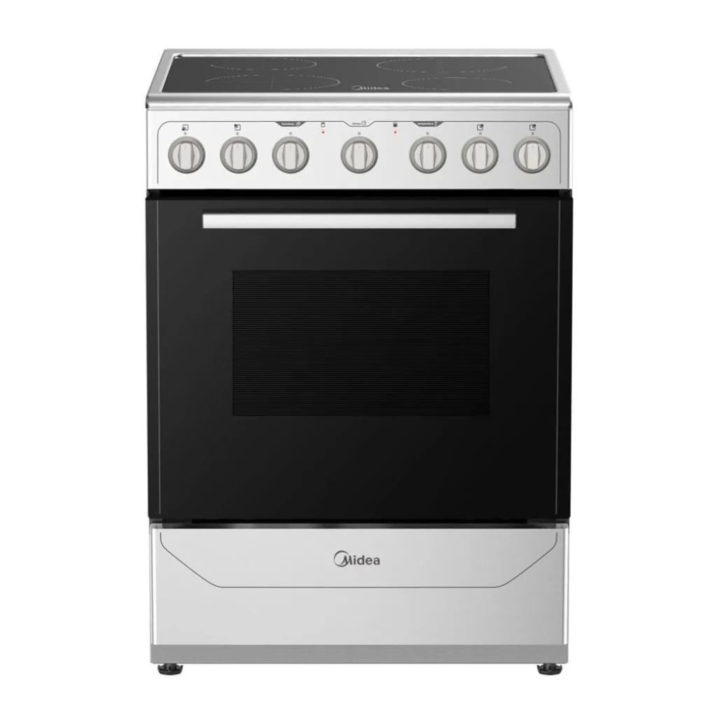 Midea Cocina Eléctrica Vitrocerámica 24" MES24FS2BADBG