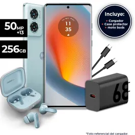 Celular 5G Motorola Edge 50 Fusion Azul 8GB RAM 256GB