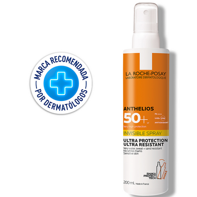 Anthelios Protector Solar Invisible SPF50+, Spray 200ml