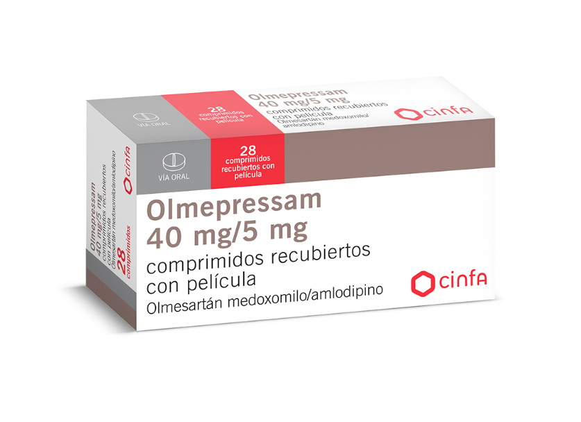 OlmepressAm 40mg/5mg x28 Tabletas