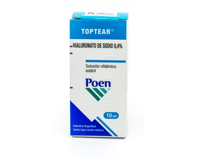 Toptear solucion oftalmica 10 ml