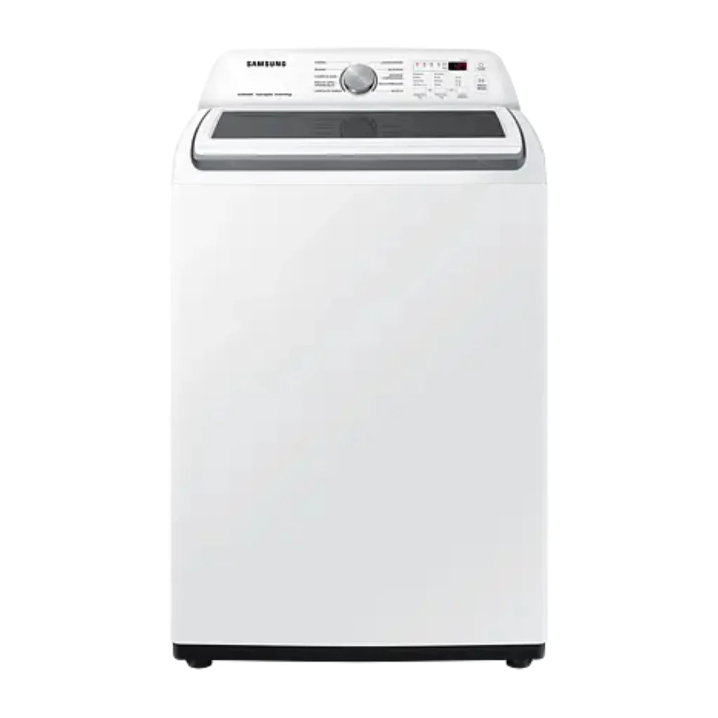 Samsung Lavadora Automática Digital Inverter 23 Kg, WA23C355 + Secadora de Ropa Eléctrica 22 Kg Sensor Dry, DVE22A3200W/AP